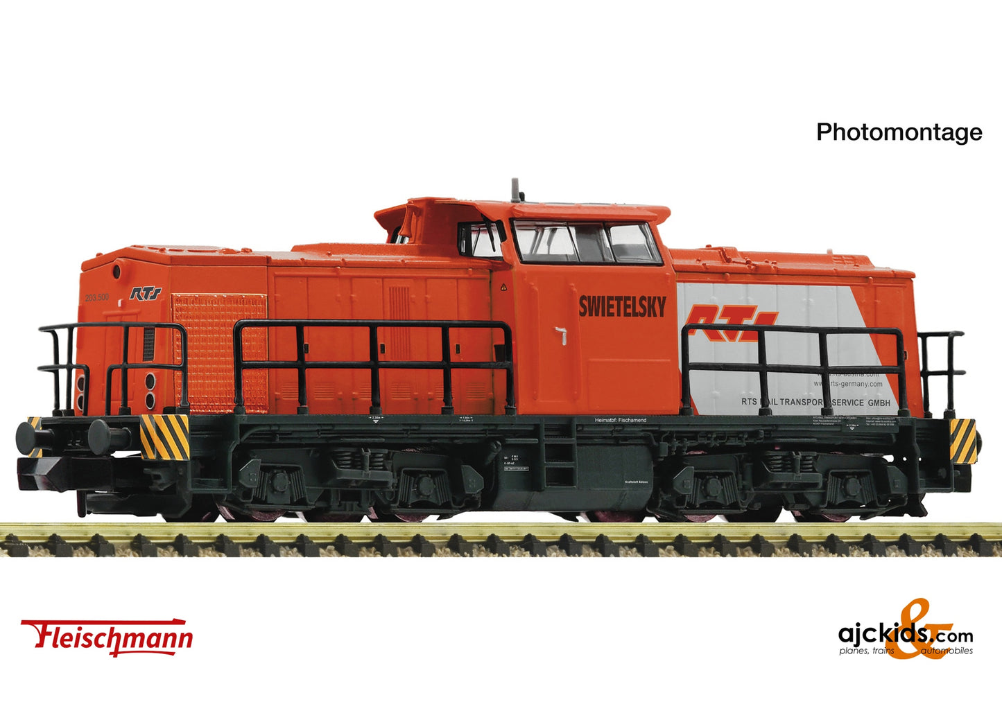 Diesel locomotive 203 500-4, RTS