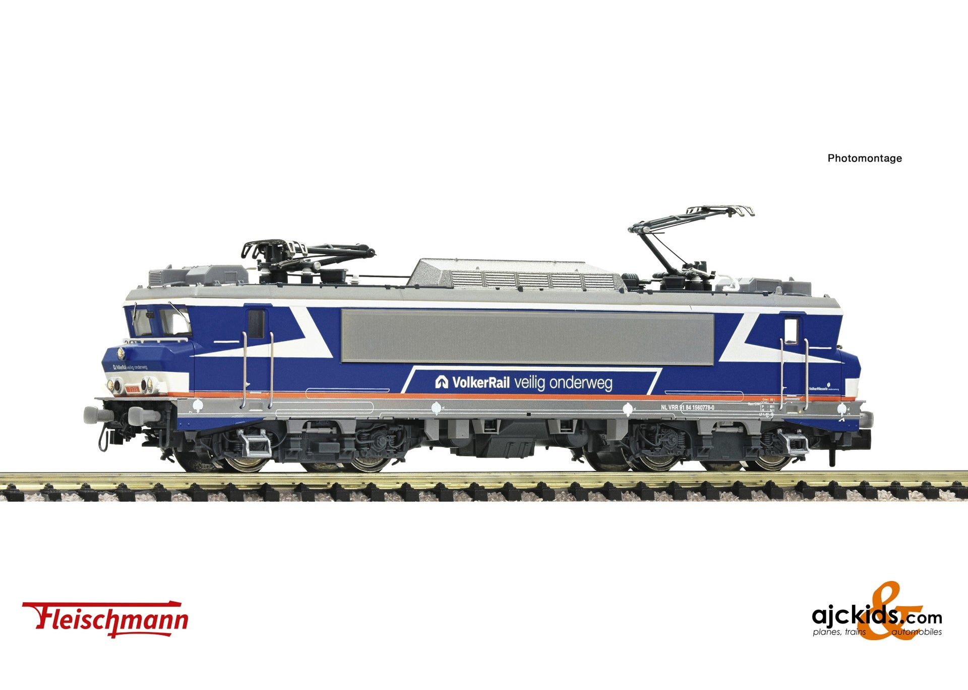 Fleischmann 7560055 Electric locomotive 7178, VolkerRail 