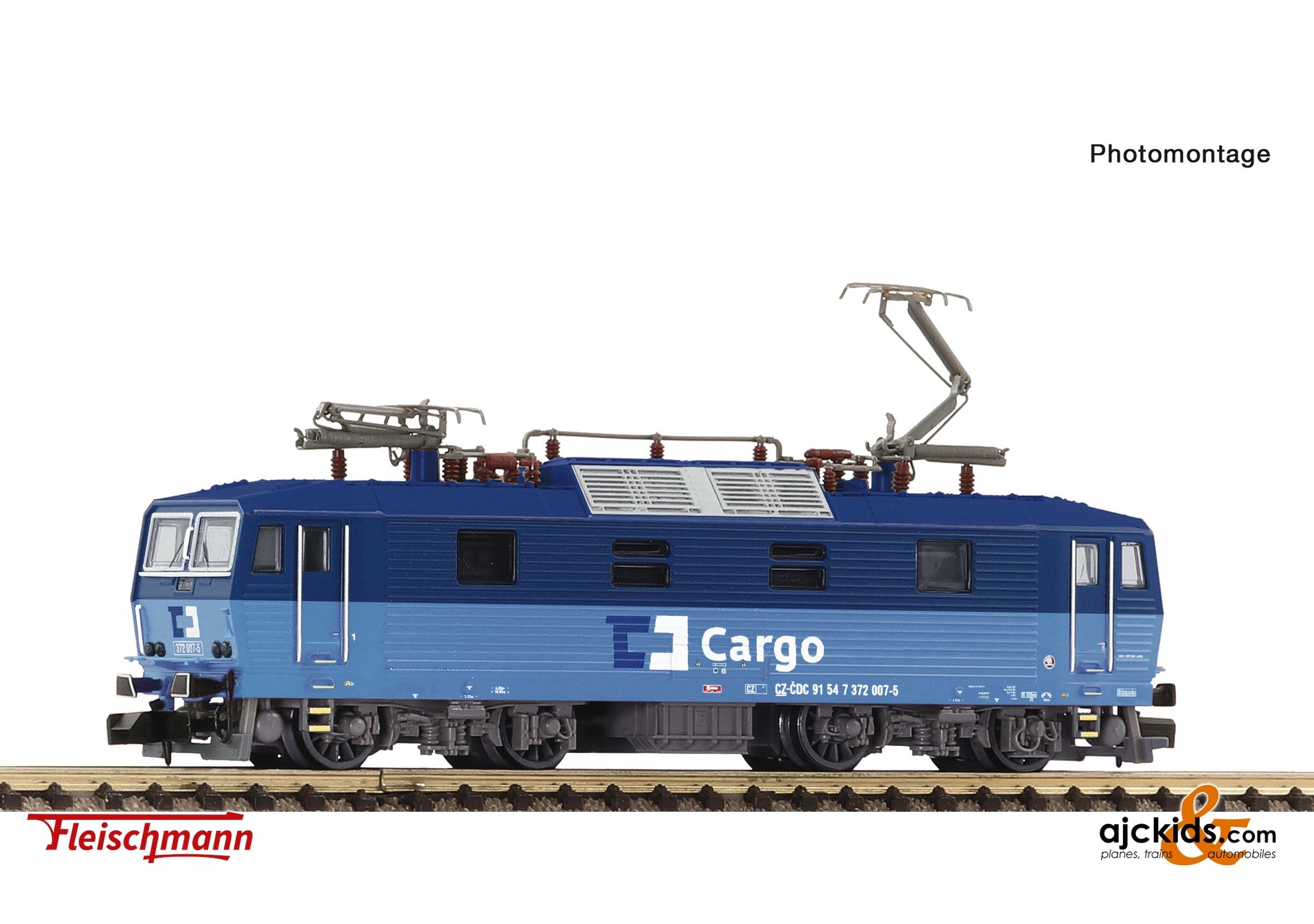 Electric locomotive 372 007-5, CD Cargo