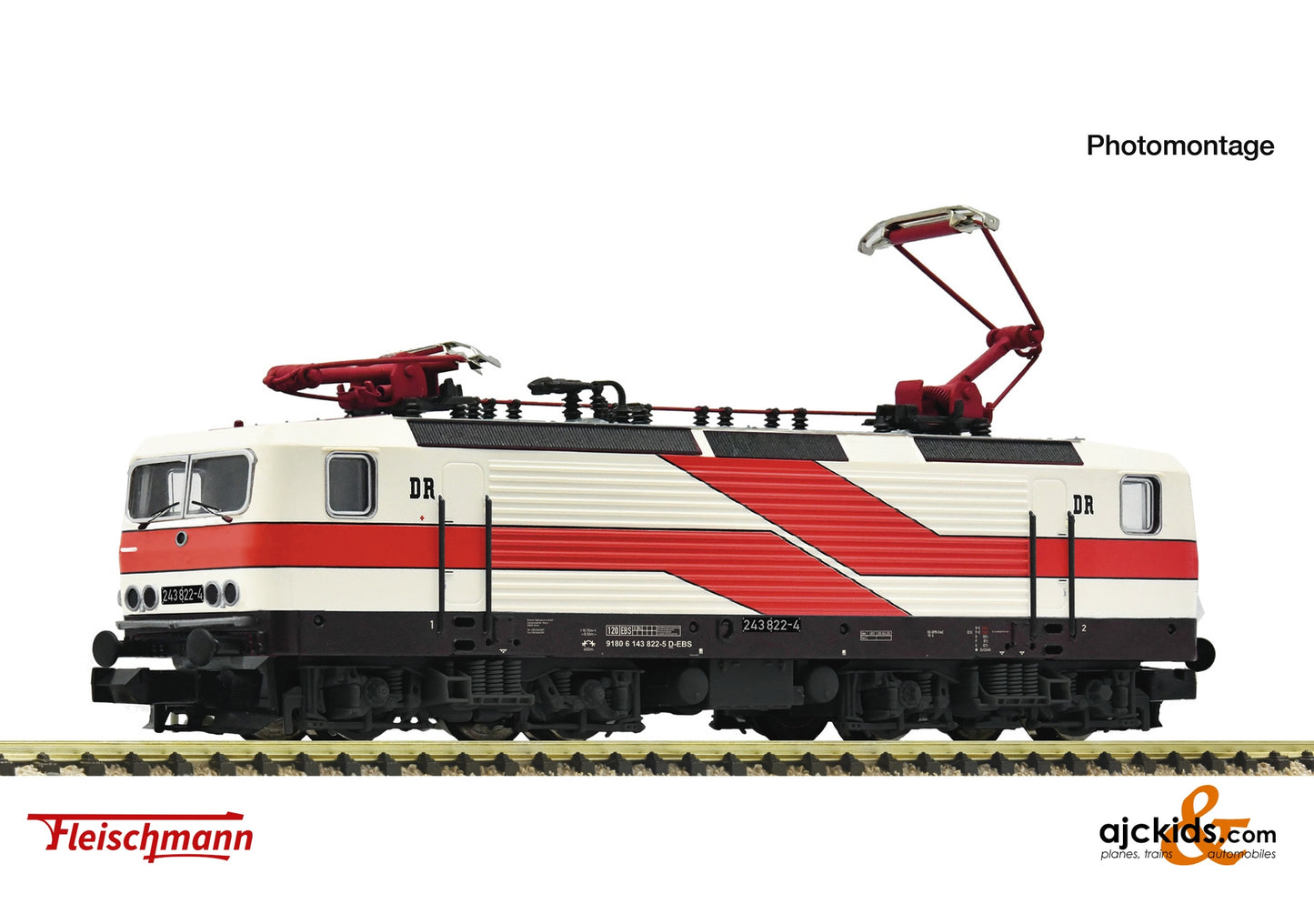 Electric locomotive 243 822-4