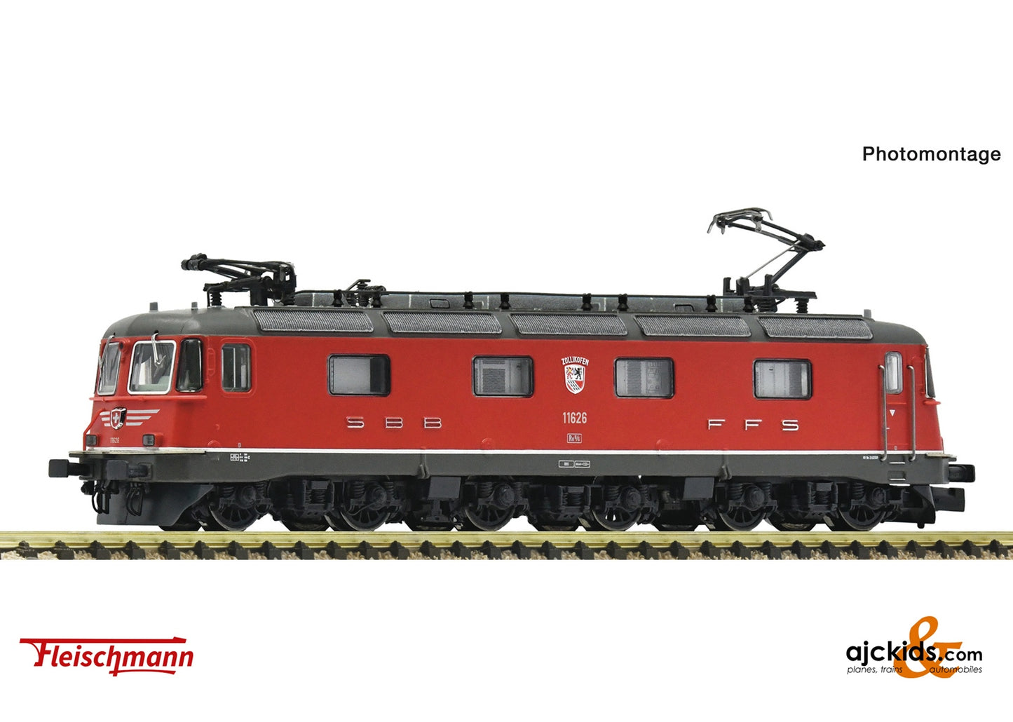 Fleischmann 7570047 - Electric locomotive Re 6/6 11626, SBB