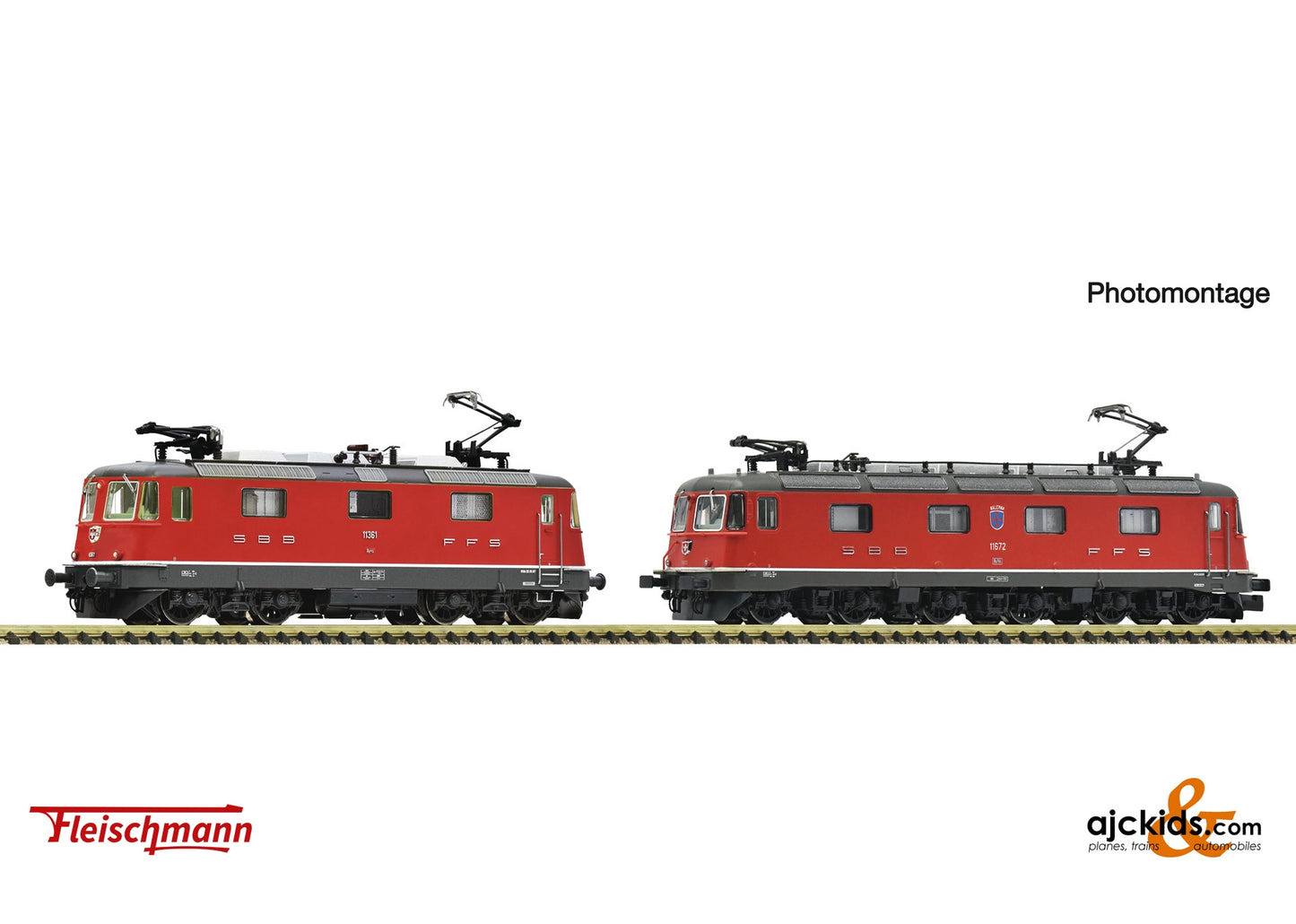 Fleischmann 7570049 Electric locomotive double traction Re 10/10, SBB 