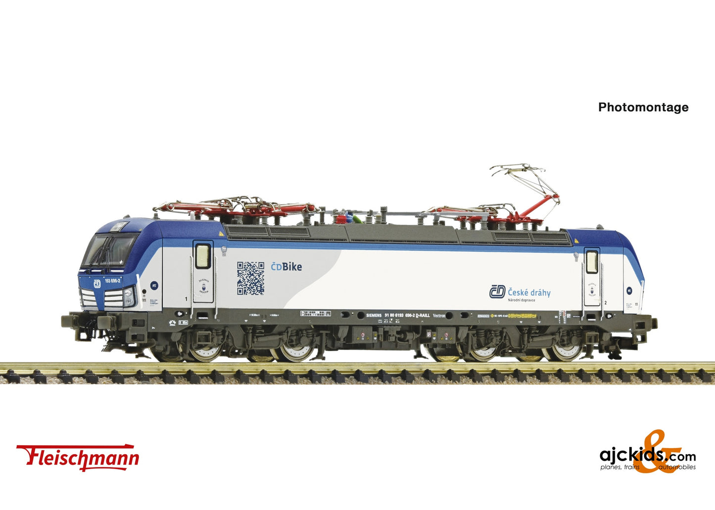 Fleischmann 7570056 Electric locomotive 193 696-2, CD 