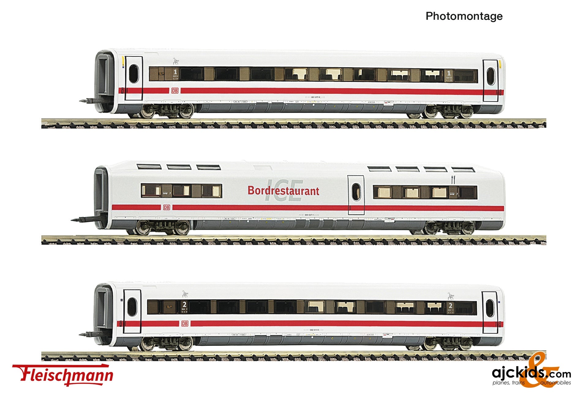3 piece  Set: Supplementary car ICE