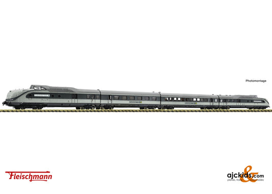 Fleischmann 7770009 - 4 piece set: DMU class 601 "Zughotel", RailAdventure