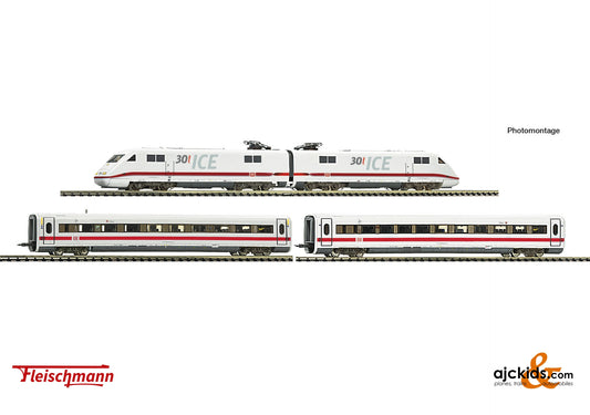 4 piece  Set: Electric multiple unit 401 086-4 "30 years ICE"