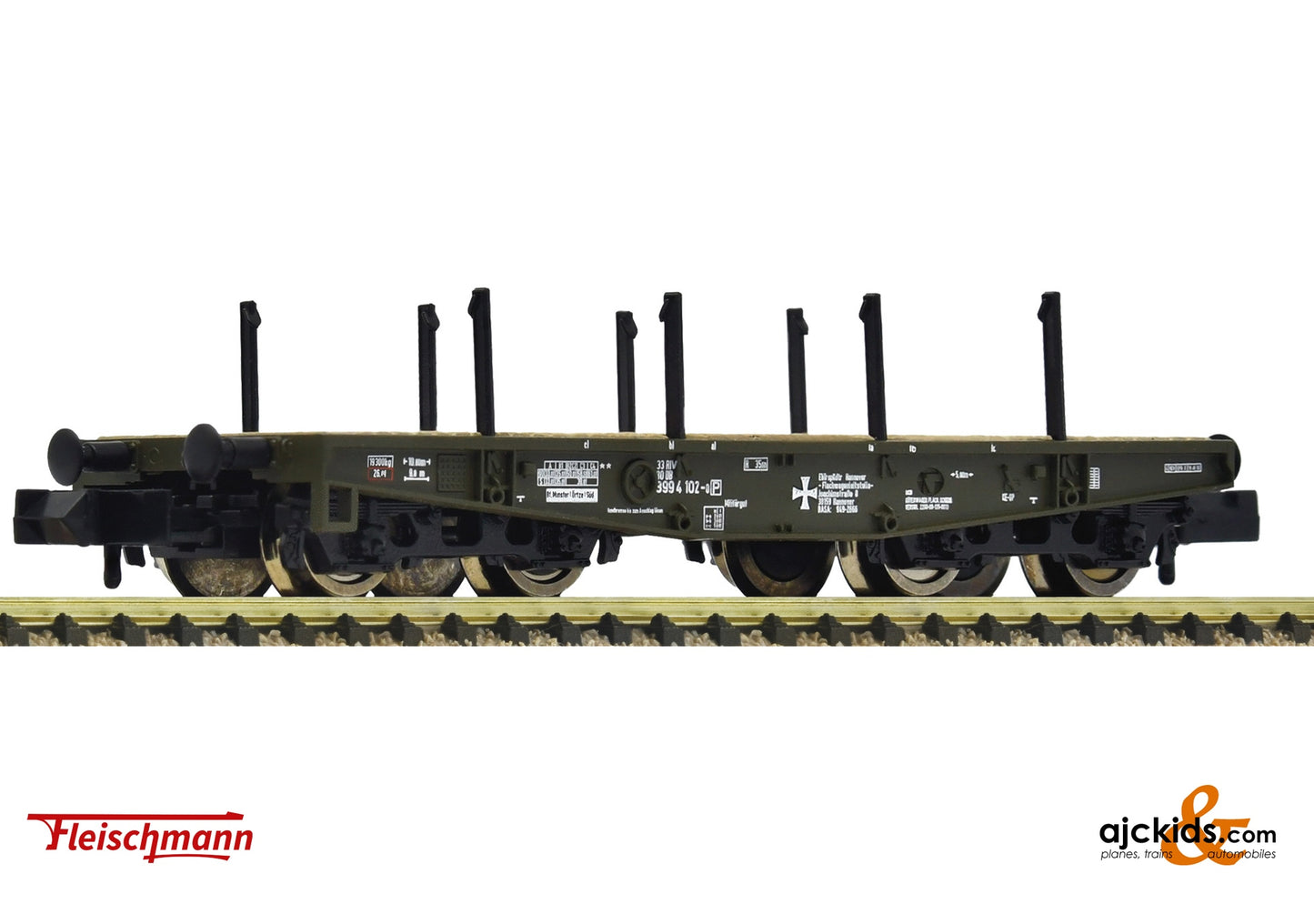 Heavy-duty flat wagon 