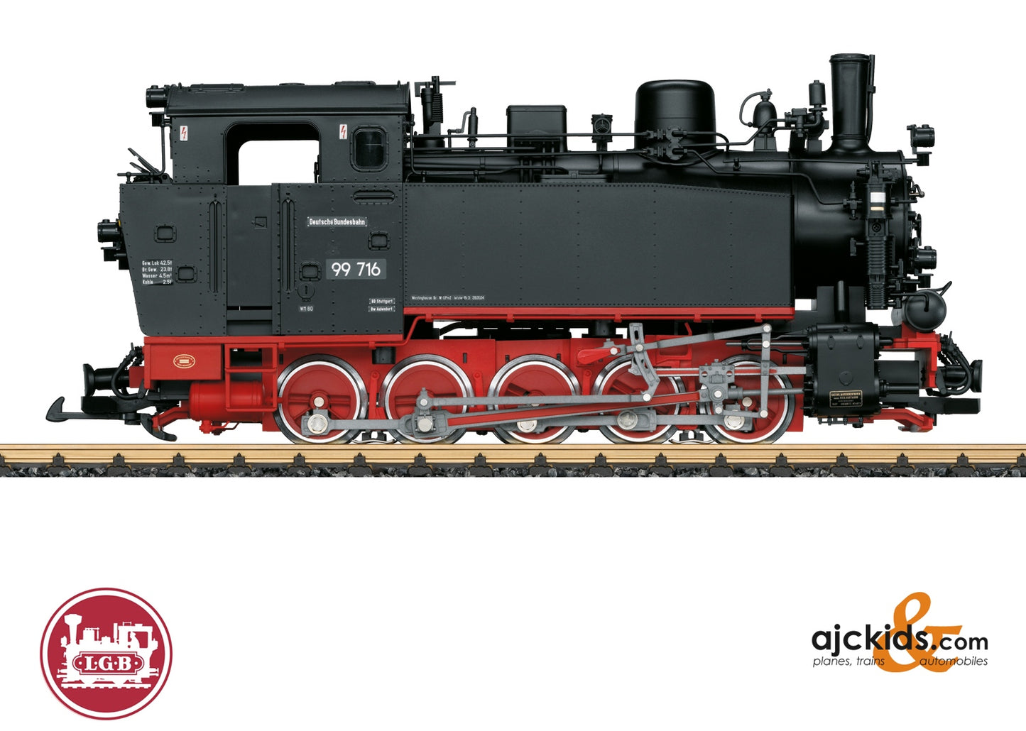 LGB 20483 - ÖMB Steam Locomotive 99 716, Era VI