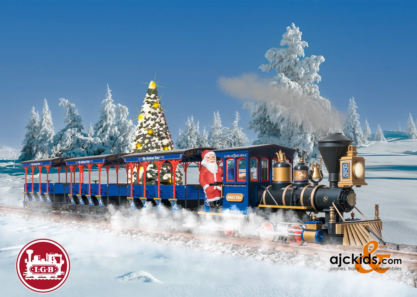 LGB 23132 - CHLOE Christmas Steam Locomotive