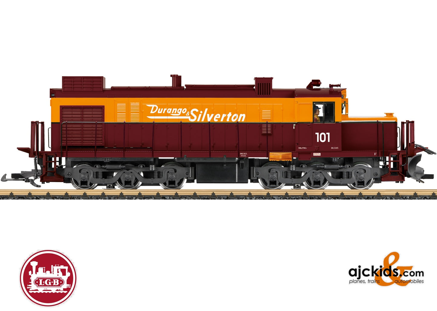 LGB 25559 - Alco Class DL 535 E Diesel Loco, No. 101