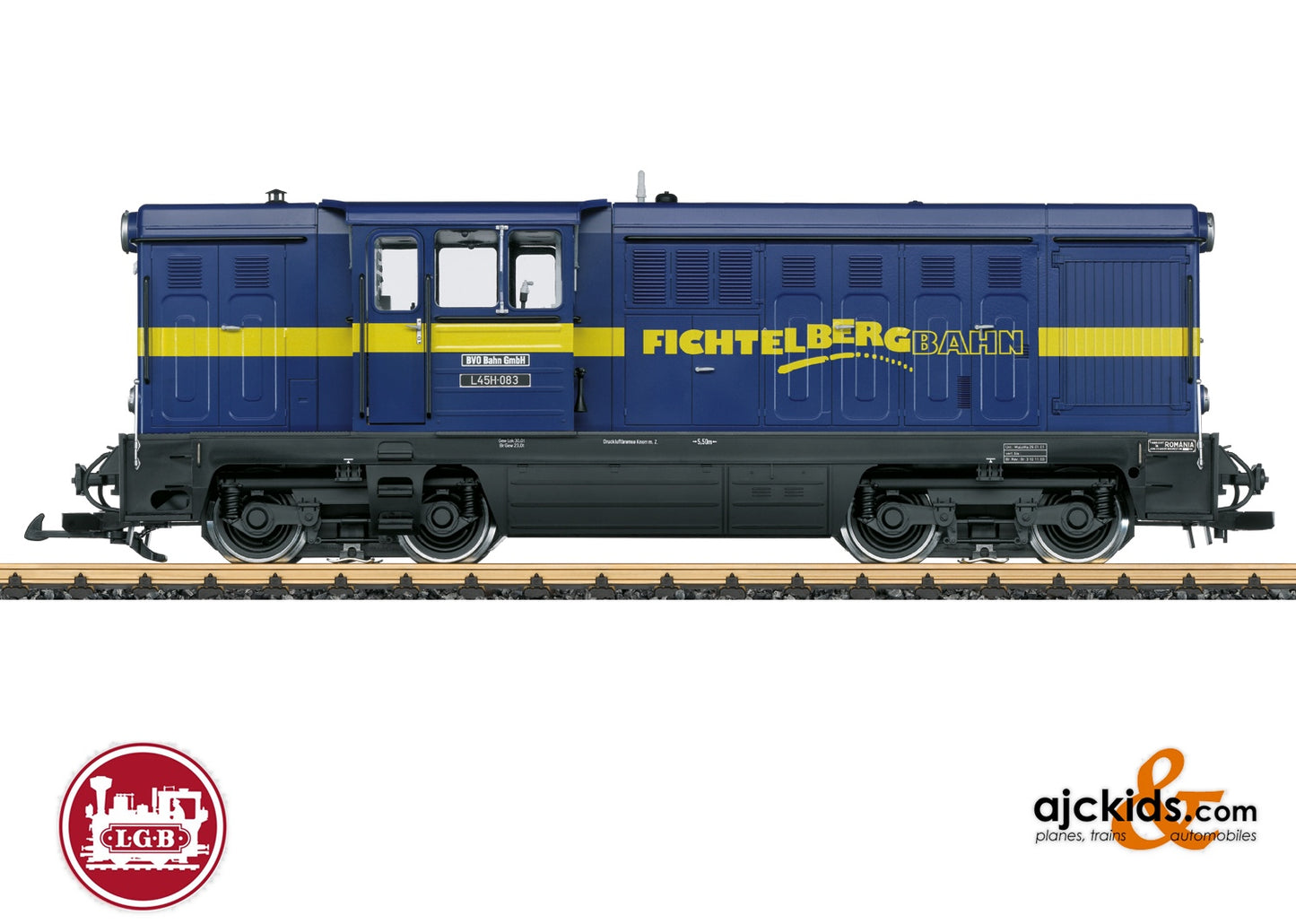 LGB 26451 - BVO Bahn GmbH (Busverkehr Ober- und Westerzgebirge) Fichtelberg Railway Class L45H-083 Diesel Loco, Era V