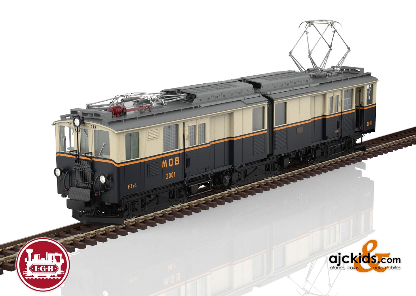 LGB 26662 - Class FZe 6/6 Powered Rail Car Era II