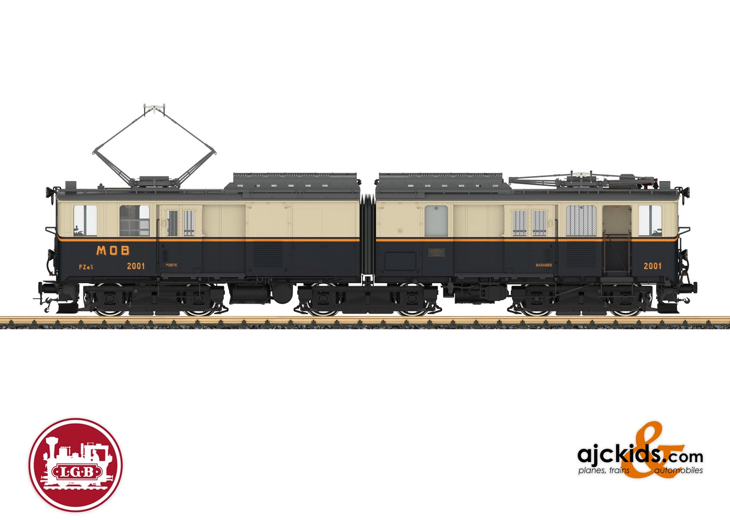 LGB 26662 - Class FZe 6/6 Powered Rail Car Era II
