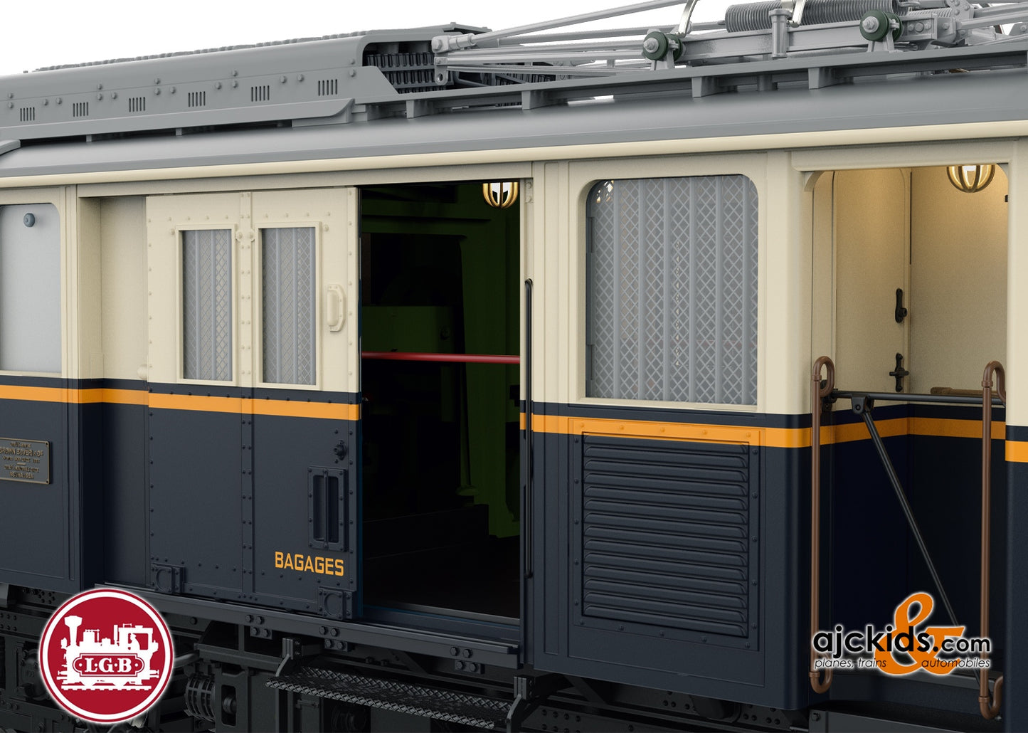 LGB 26662 - Class FZe 6/6 Powered Rail Car Era II