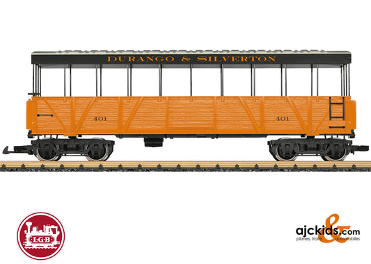 LGB 30262 - D&S Observation Car 401