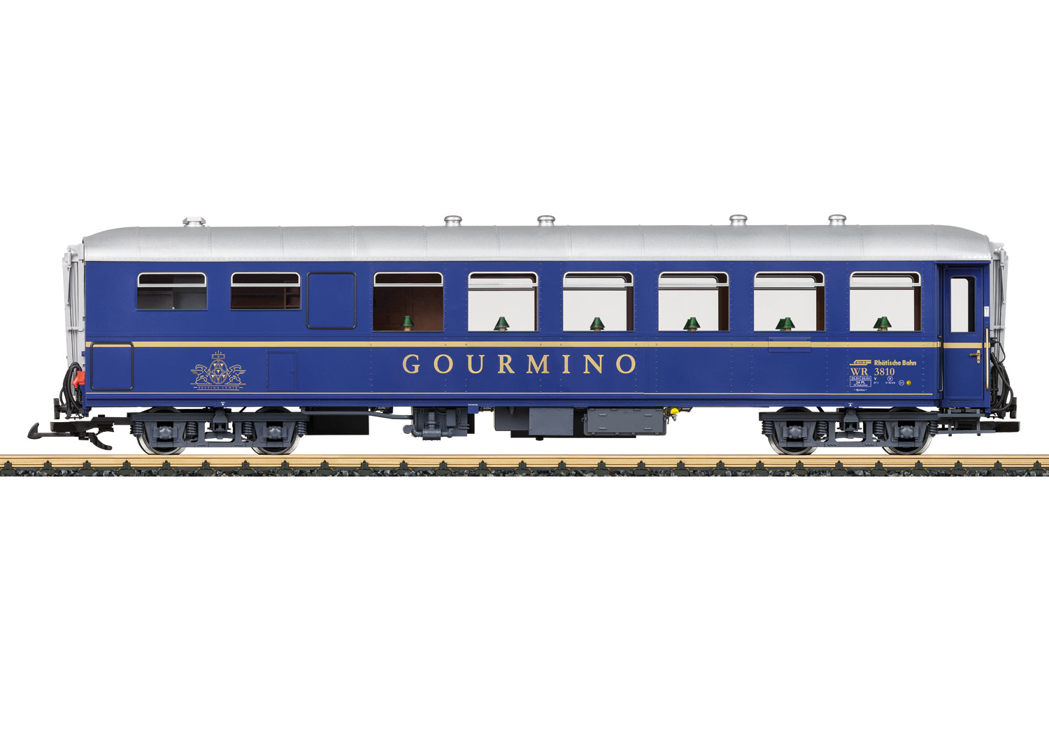 LGB 30522 - RhB Dining Car WR 3810