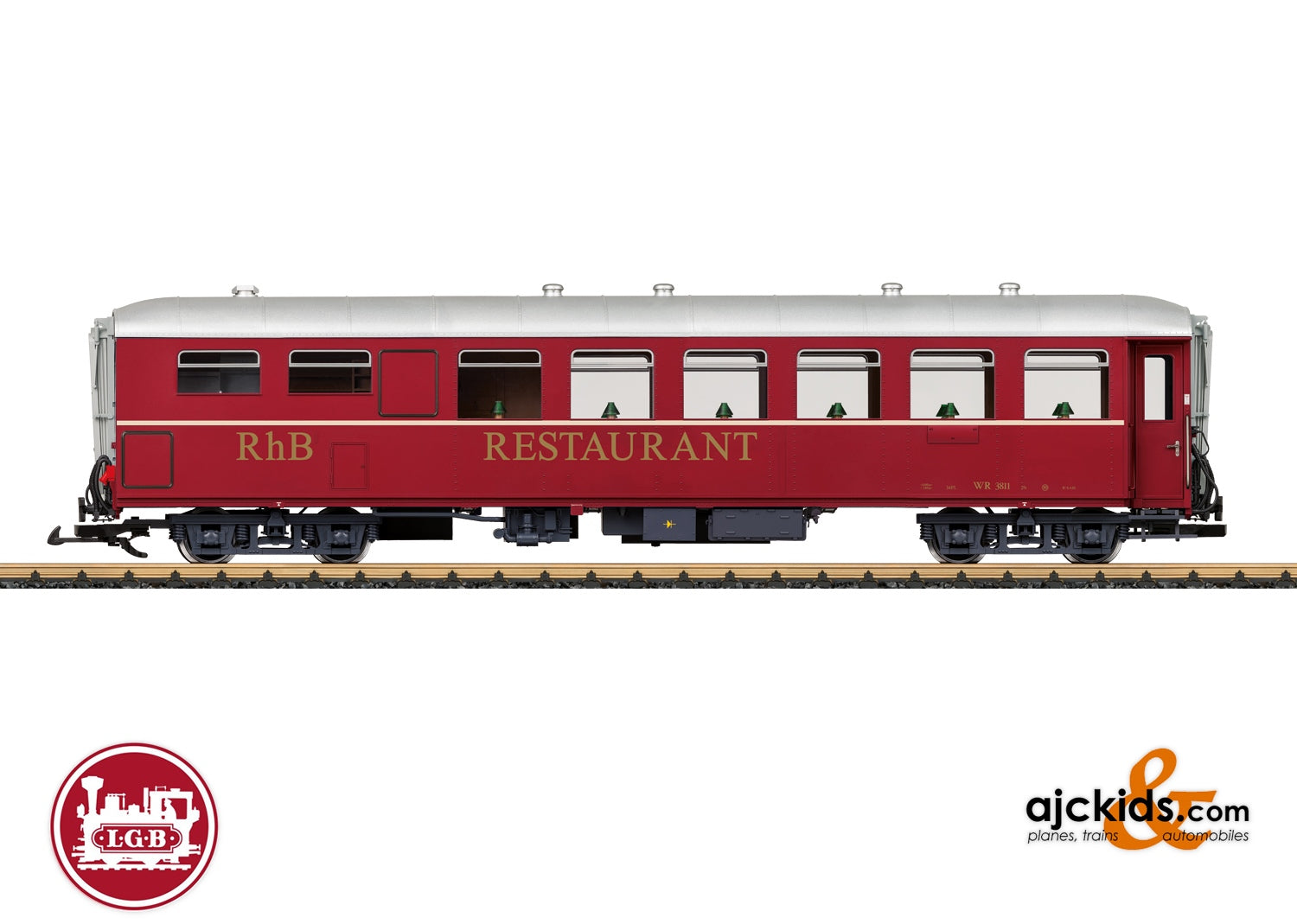 LGB 31528 - RhB Dining Car at Ajckids.com