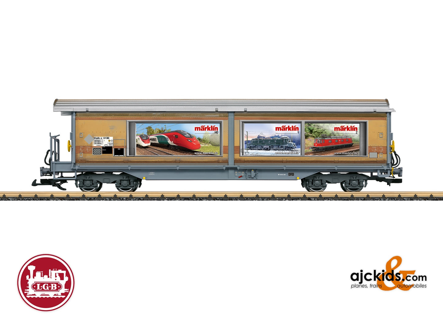 LGB 48576 - Sliding Wall Boxcar at Ajckids.com