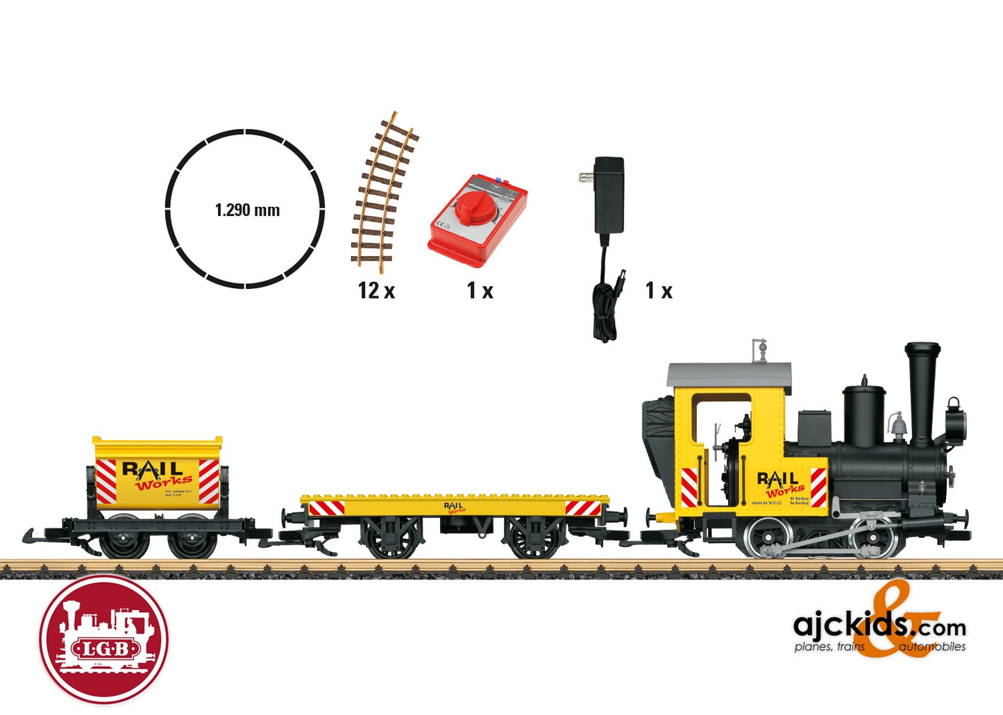 LGB 72504 - Construction Site Starter Set 120 Volts Exclusively for the USA