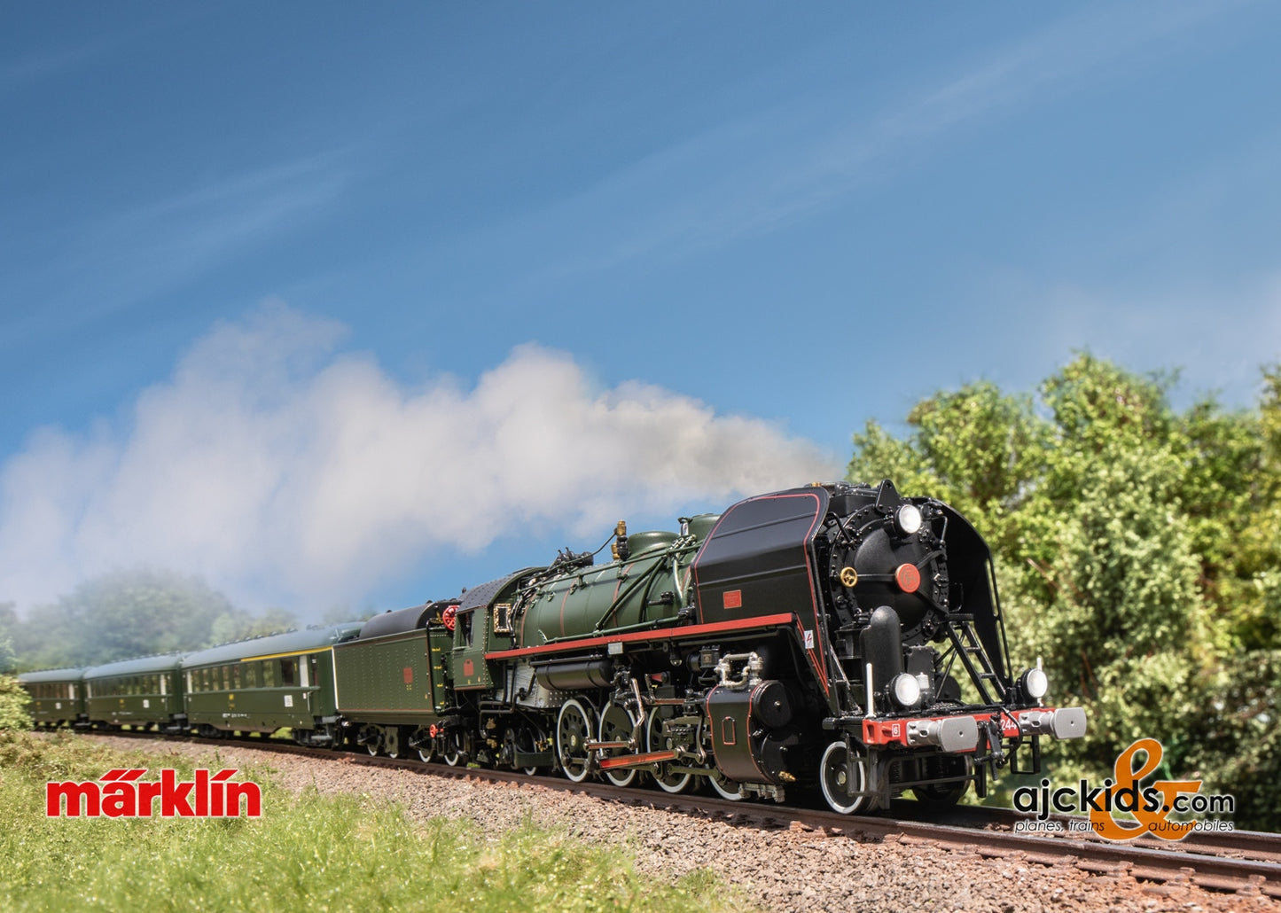 Marklin 38141 - Class 141.R. Steam Locomotive. Road Number 1244