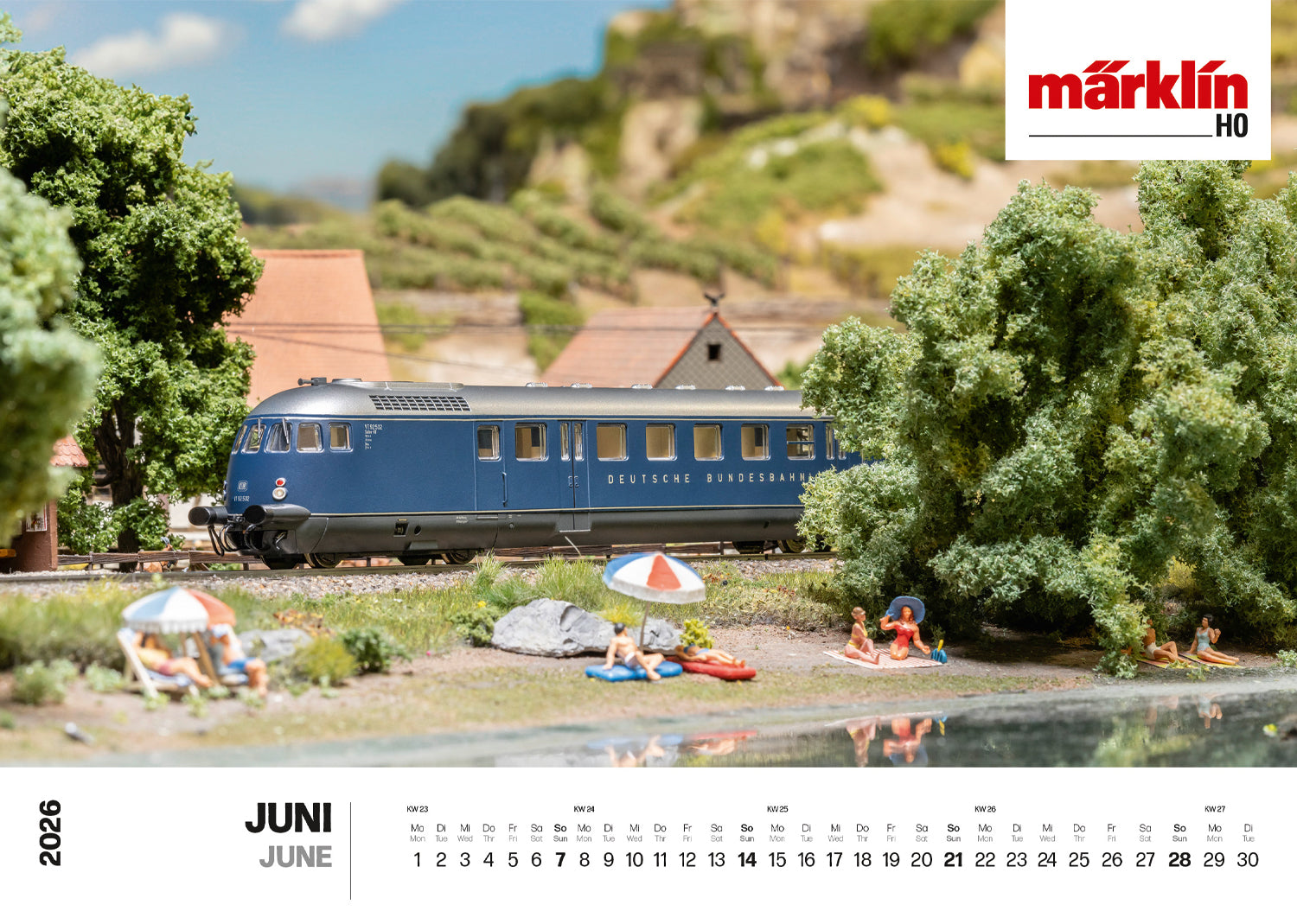 Marklin 19726 - Märklin/Trix Wall Calendar '29