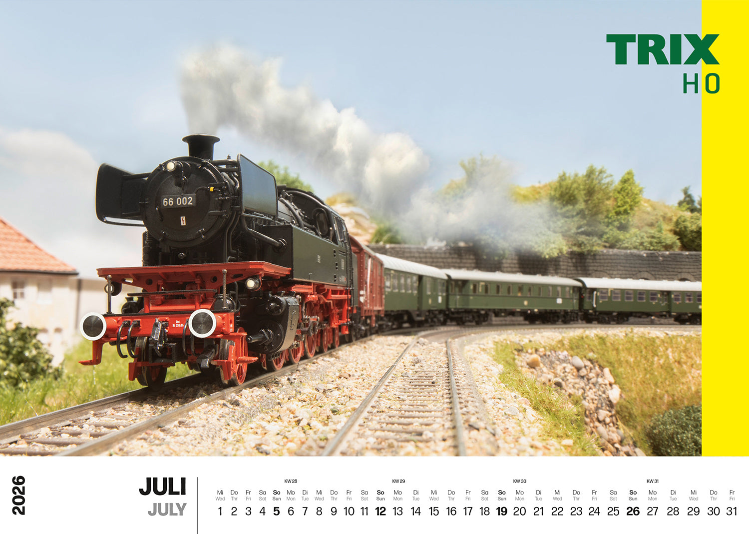 Marklin 19726 - Märklin/Trix Wall Calendar '27