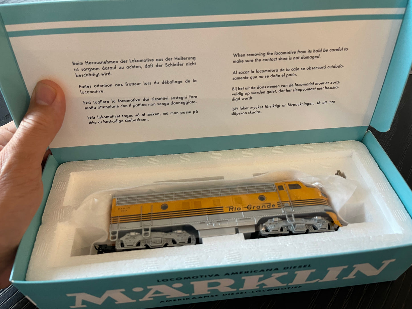 Marklin 30601 - American F7 Diesel Electric Locomotive at Ajckids.com
