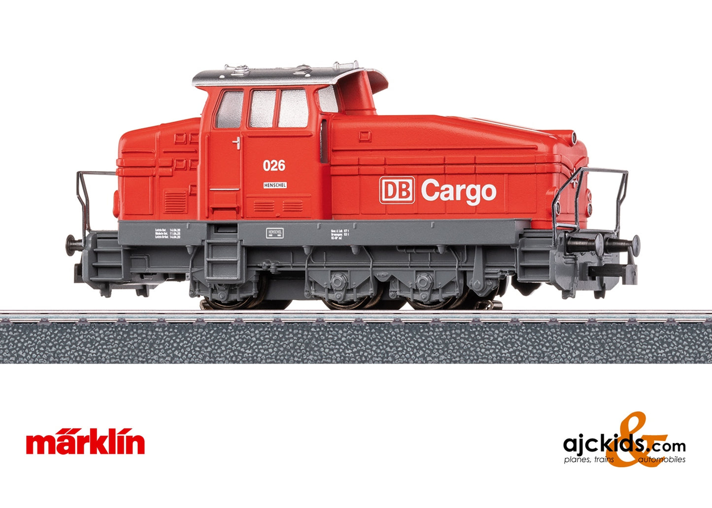 Marklin 36506 - Märklin Start up - DB Cargo Class DHG 500 Diesel Locomotive, Era VI