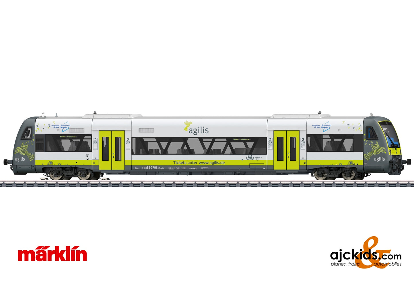 Marklin 36968 - Class 650 Regio Shuttle RS1 Diesel-Powered Rail Car