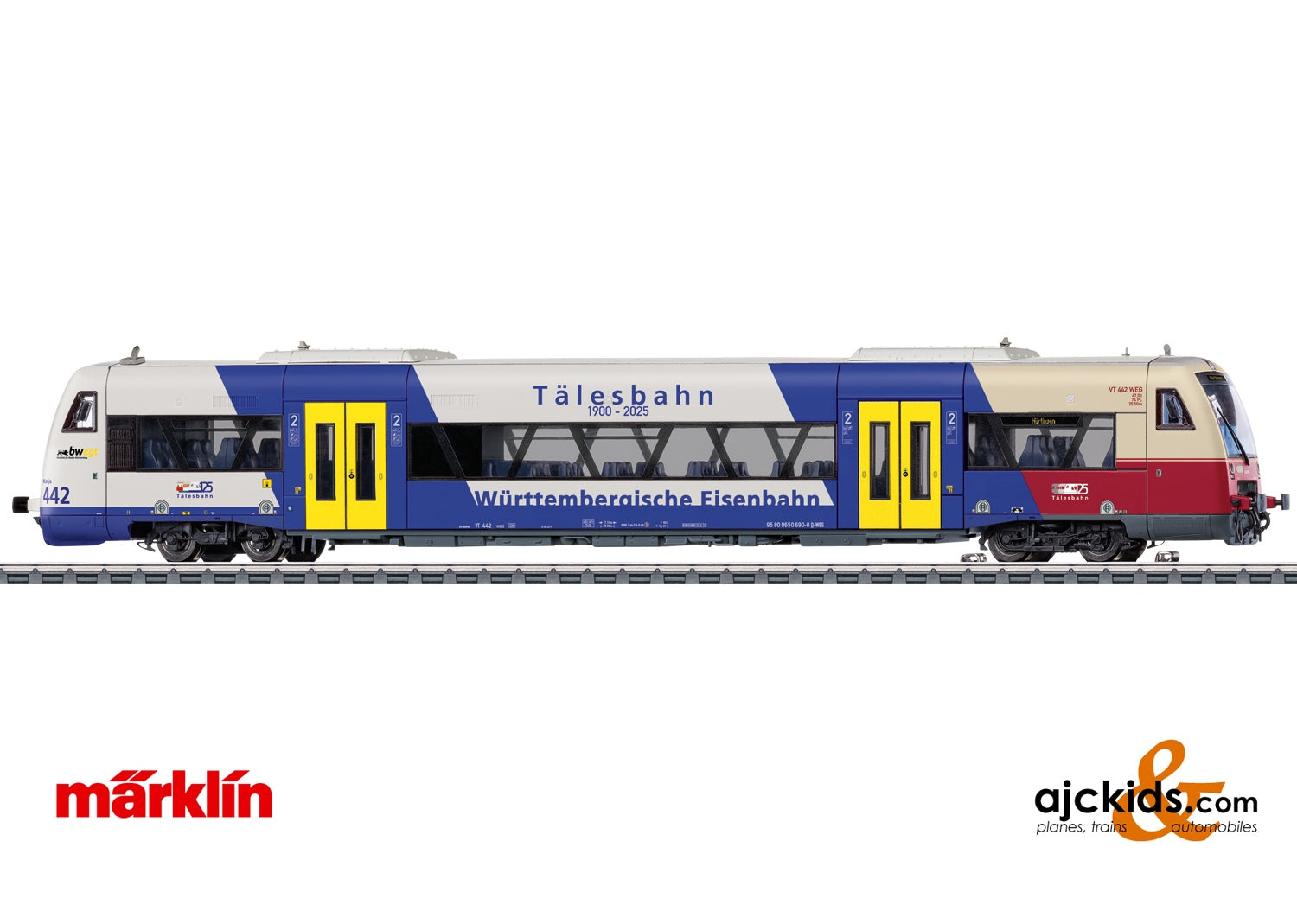 Marklin 36971 - Class 650 Regio Shuttle RS1 Diesel-Powered Rail Car