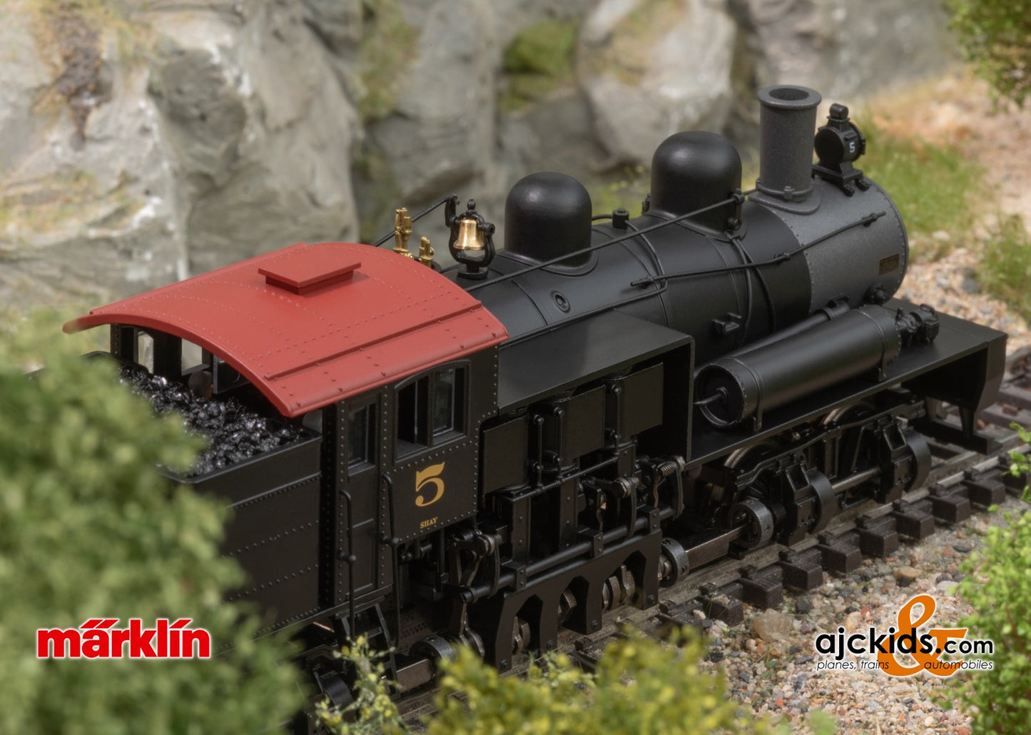 Marklin 38700 - US Shay Design Gear Drive Steam Locomotive