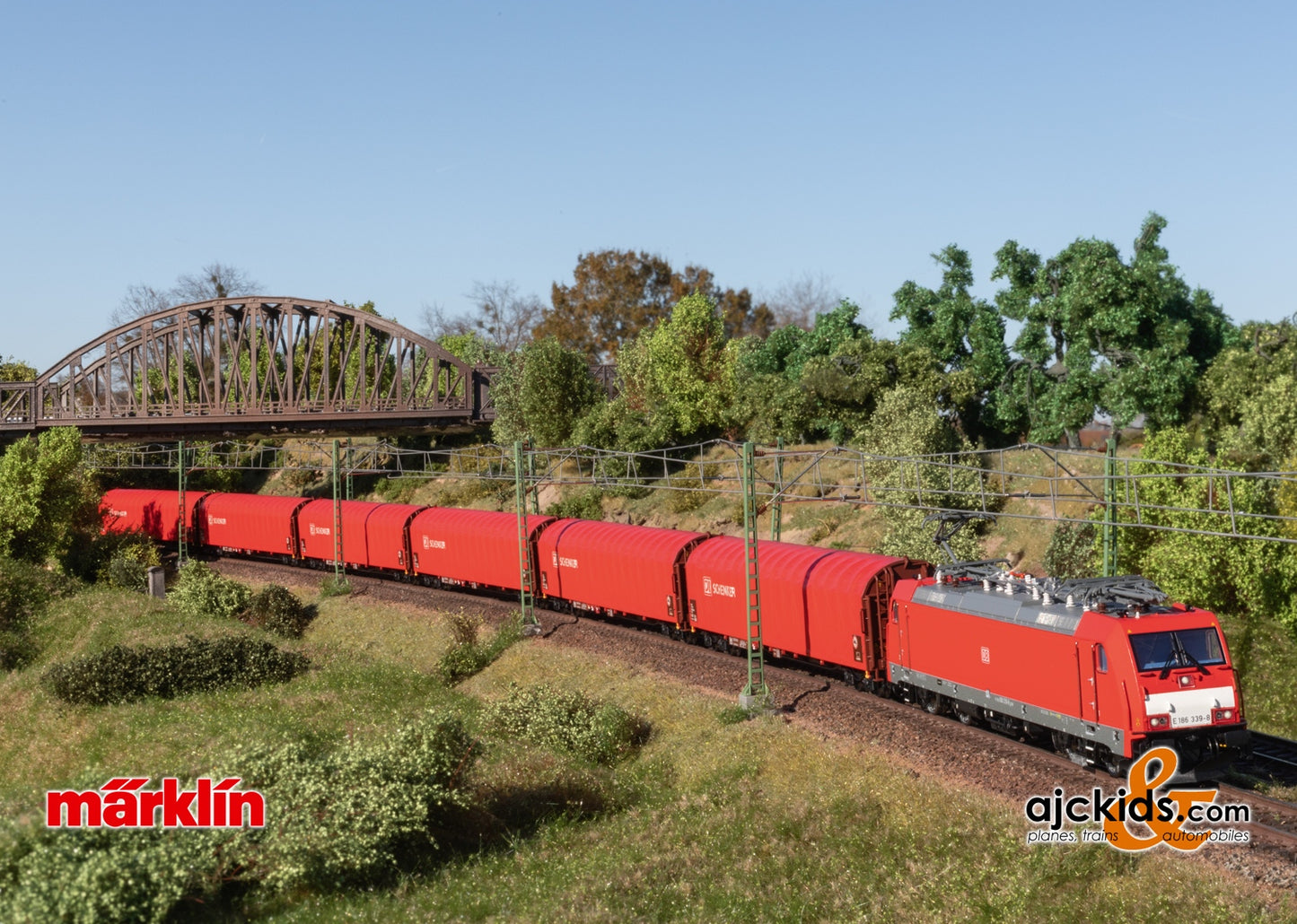 Marklin 38800 - Class 186 Electric Locomotive at Ajckids.com