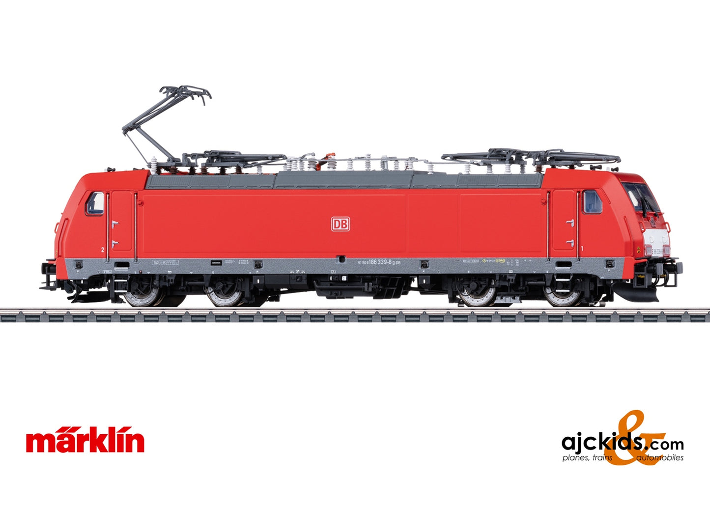 Marklin 38800 - Class 186 Electric Locomotive at Ajckids.com