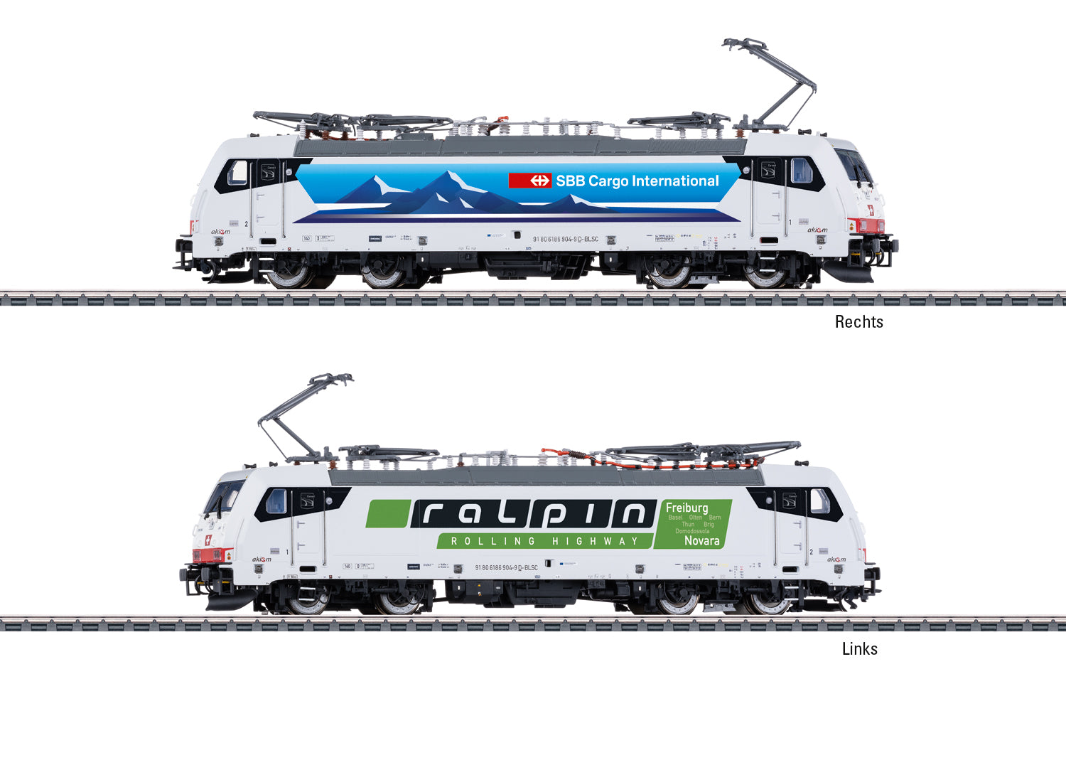 Marklin 38801 - Class 186 Electric Locomotive "Ceneri"