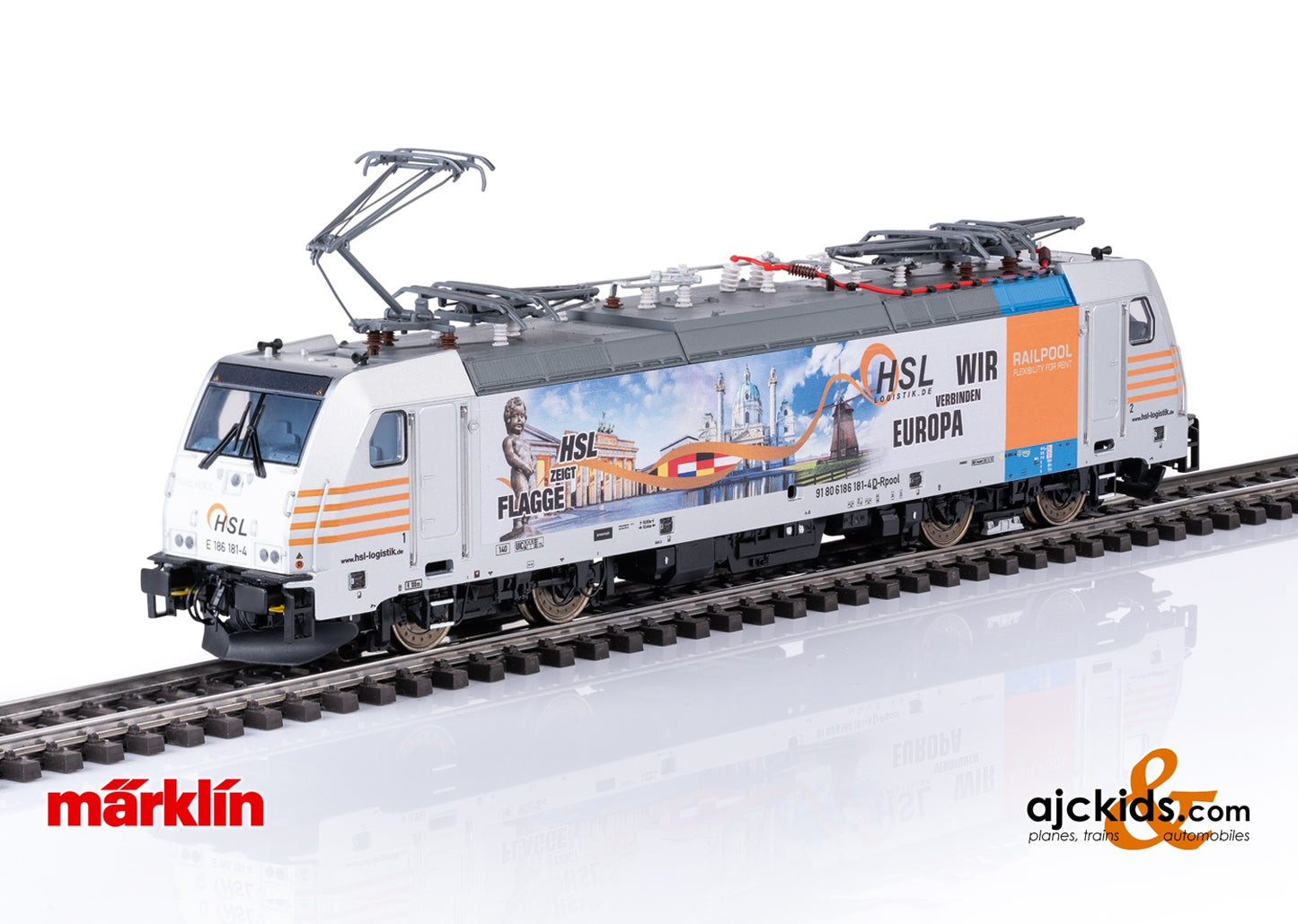 Marklin 38803 - Class 186 Electric Locomotive at Ajckids.com