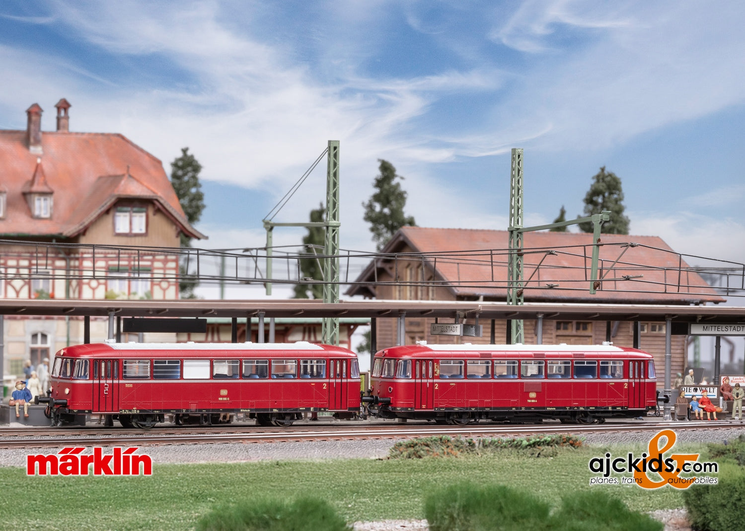 Marklin 38980 - Class 798 Rail Bus with Class 998 Control Car