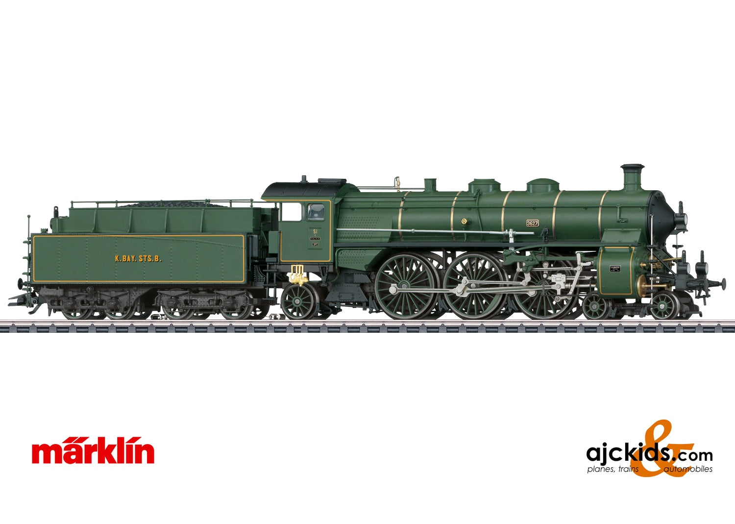 Marklin 39435 - Class S 3/6 Steam Locomotive, the “Hochhaxige” / “High Stepper”