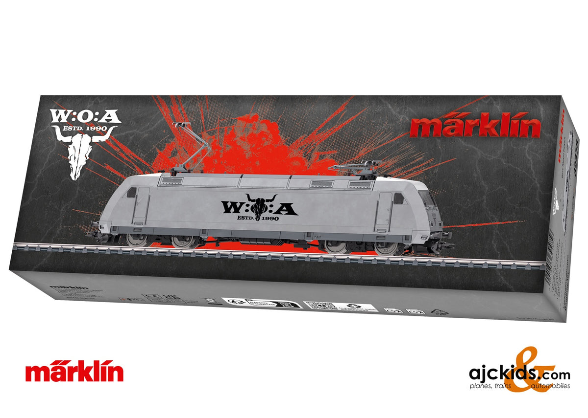 Marklin 39475 − W:O:A® Loco "Raw Metal" from Marklin Model Trains