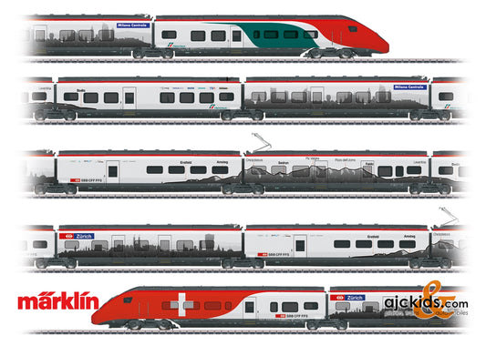 Marklin 39811 - Class RABe 501 Giruno High-Speed Rail Car Train