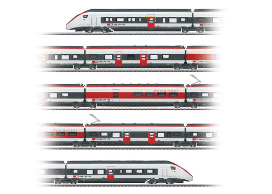 Marklin 39812 - Class RABe 501 Giruno High-Speed Rail Car Train SBB VI