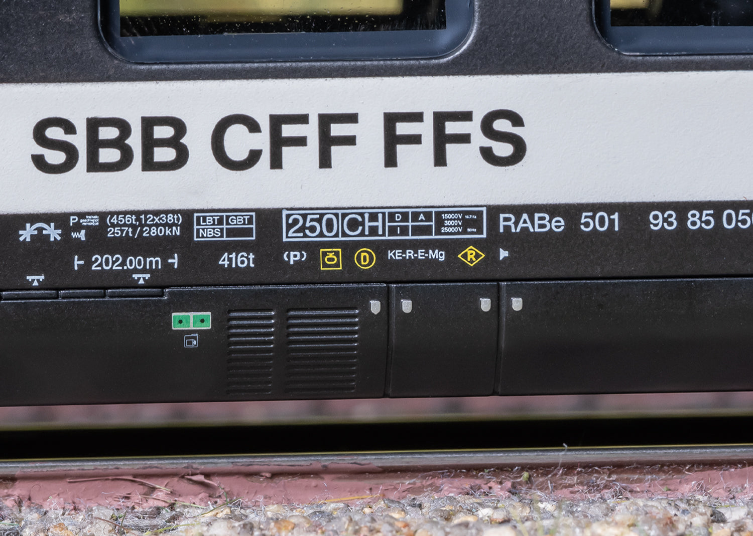 Marklin 39812 - Class RABe 501 Giruno High-Speed Rail Car Train SBB VI