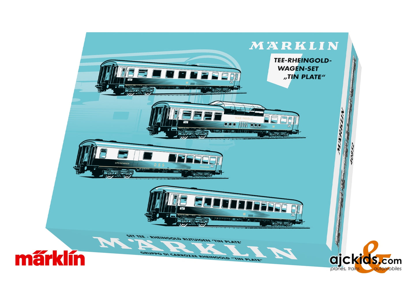 Marklin 40852 - DB Rheingold Set, 4 Cars, III