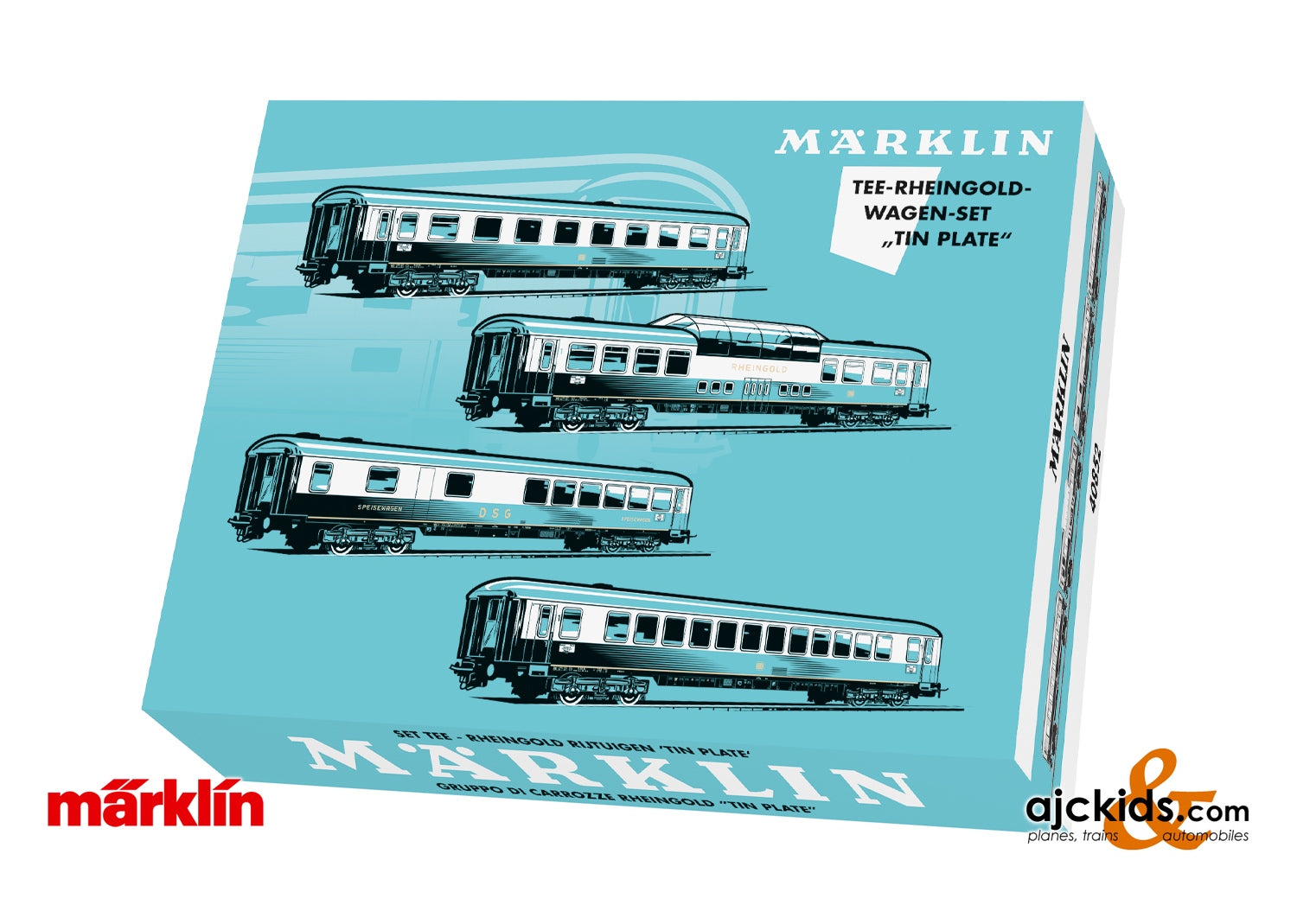 Marklin 40852 - DB Rheingold Set, 4 Cars, III