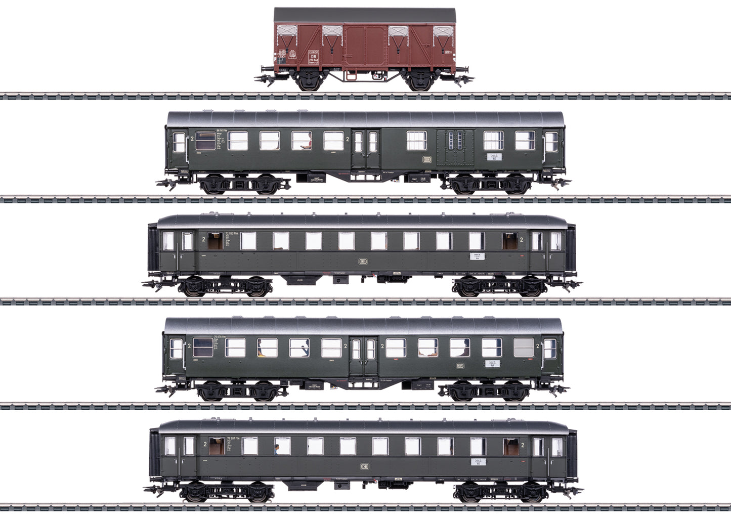 Marklin 41329 - Passenger train with freight cars (Insider)