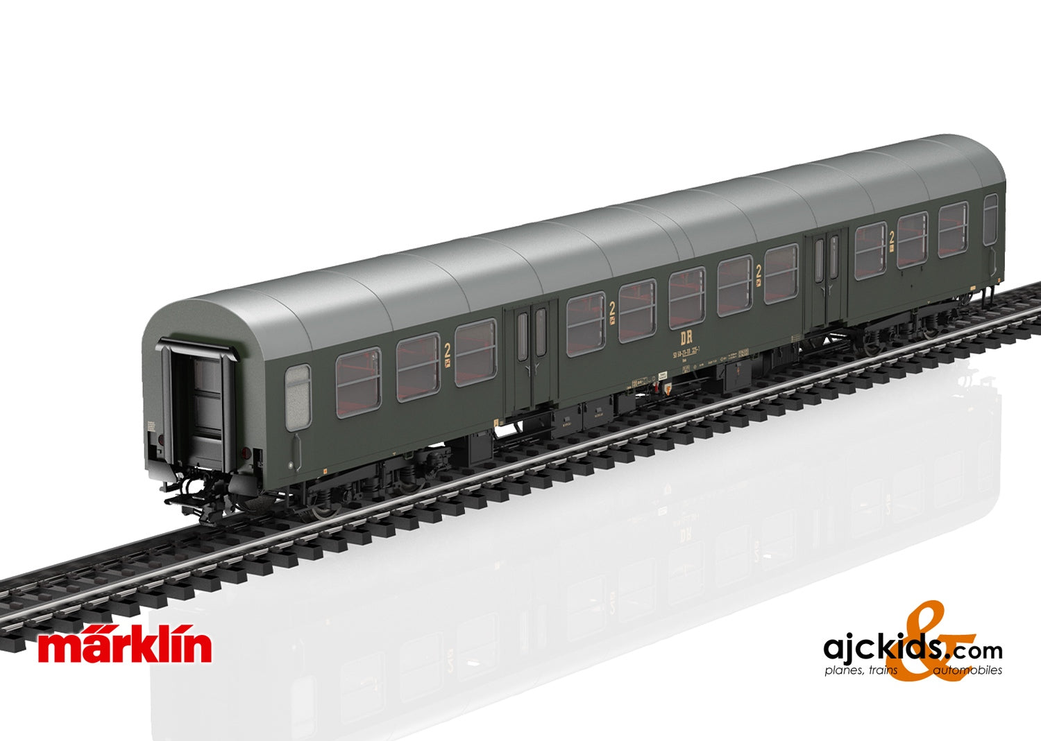 Marklin 42580 - Halberstadt Center Entry Car Passenger Car Set at Ajckids.com