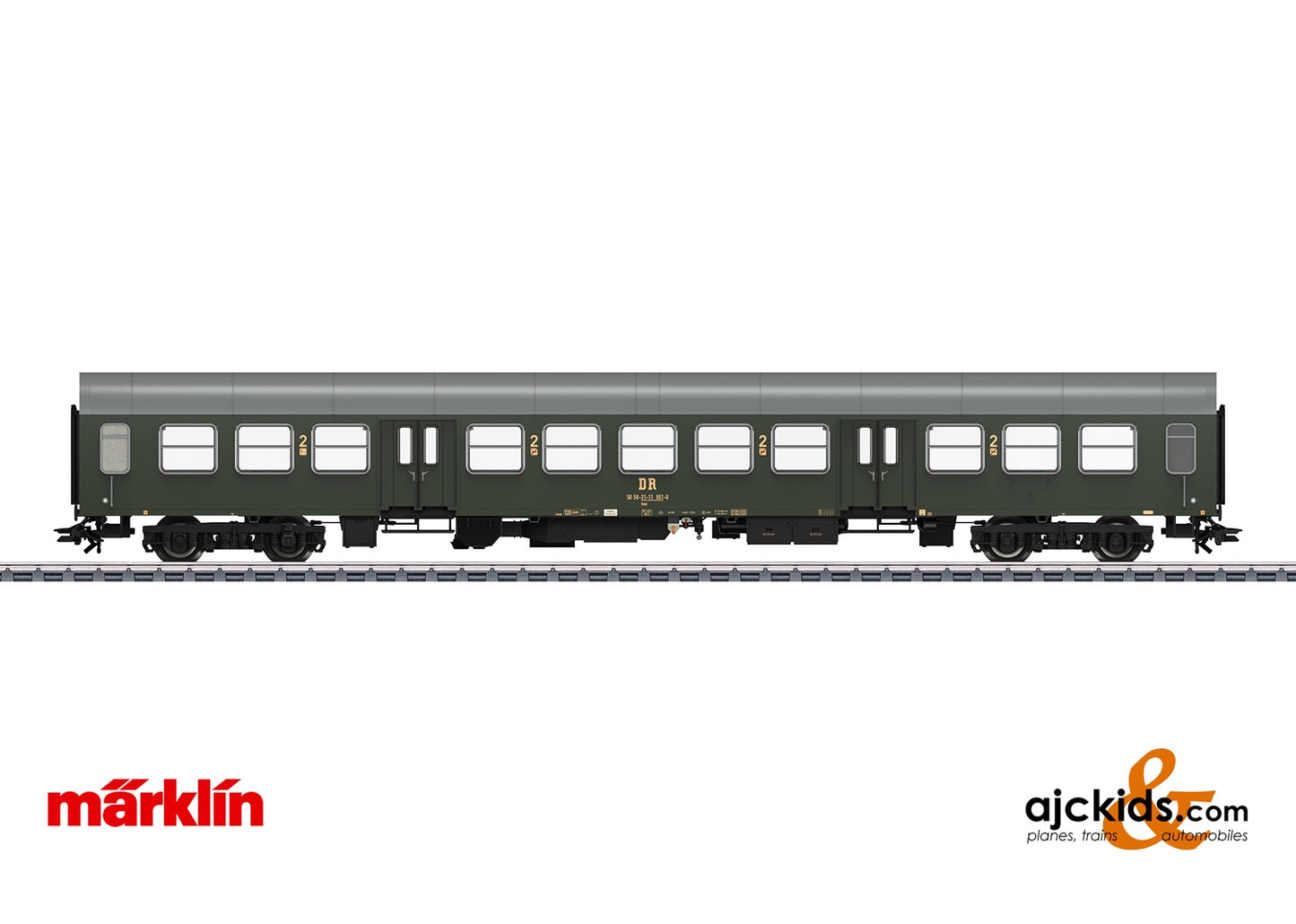 Marklin 42581 - Halberstadt Center Entry Passenger Car at Ajckids.com