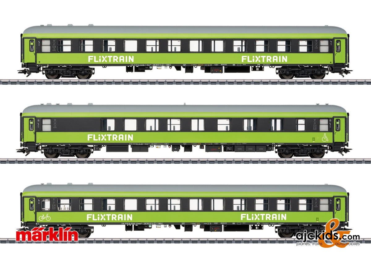 Marklin 42957 - Car Set 1, Flixtrain