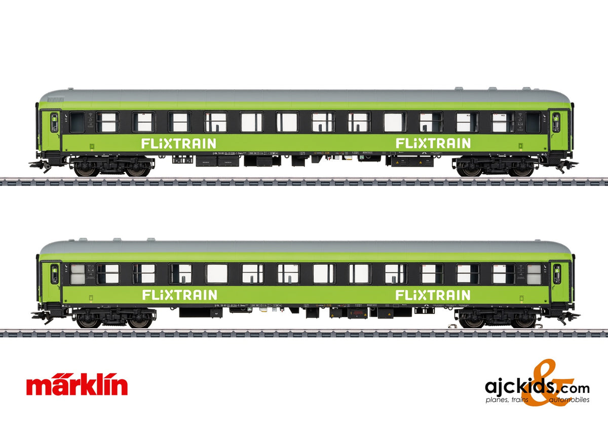 Marklin 42958 - Car Set 2, Flixtrain