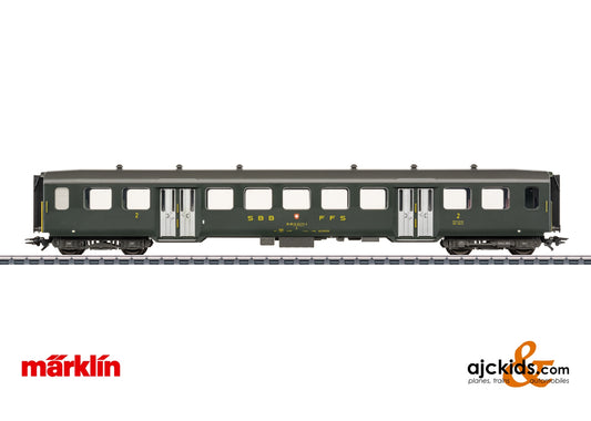 Marklin 43373 - Lightweight Steel Passenger Car, 2nd Class