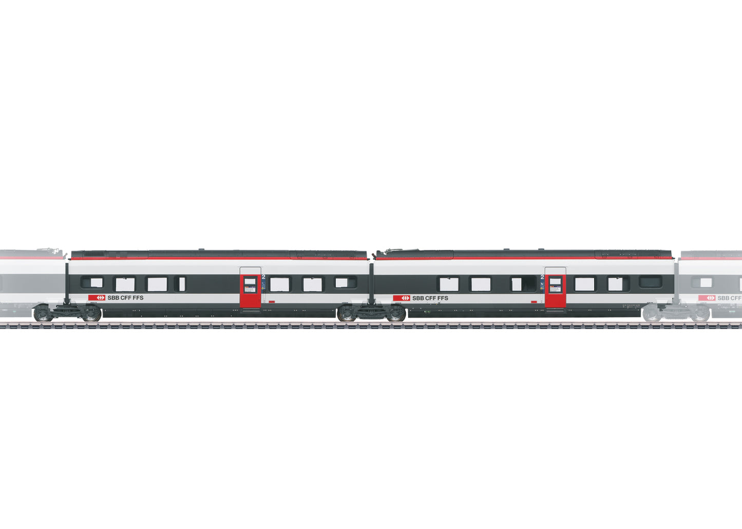Marklin 43451 - Add-On Car Set 1 for the Class RABe 501 022 Giruno